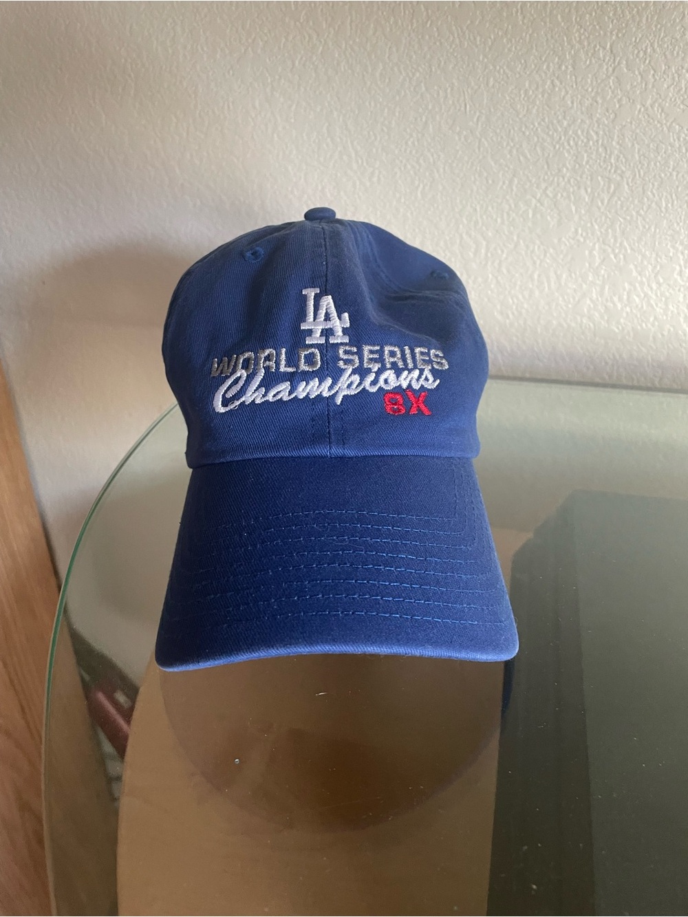 Los Angeles Dodgers Blue 'World Series Champions' Baseball Cap